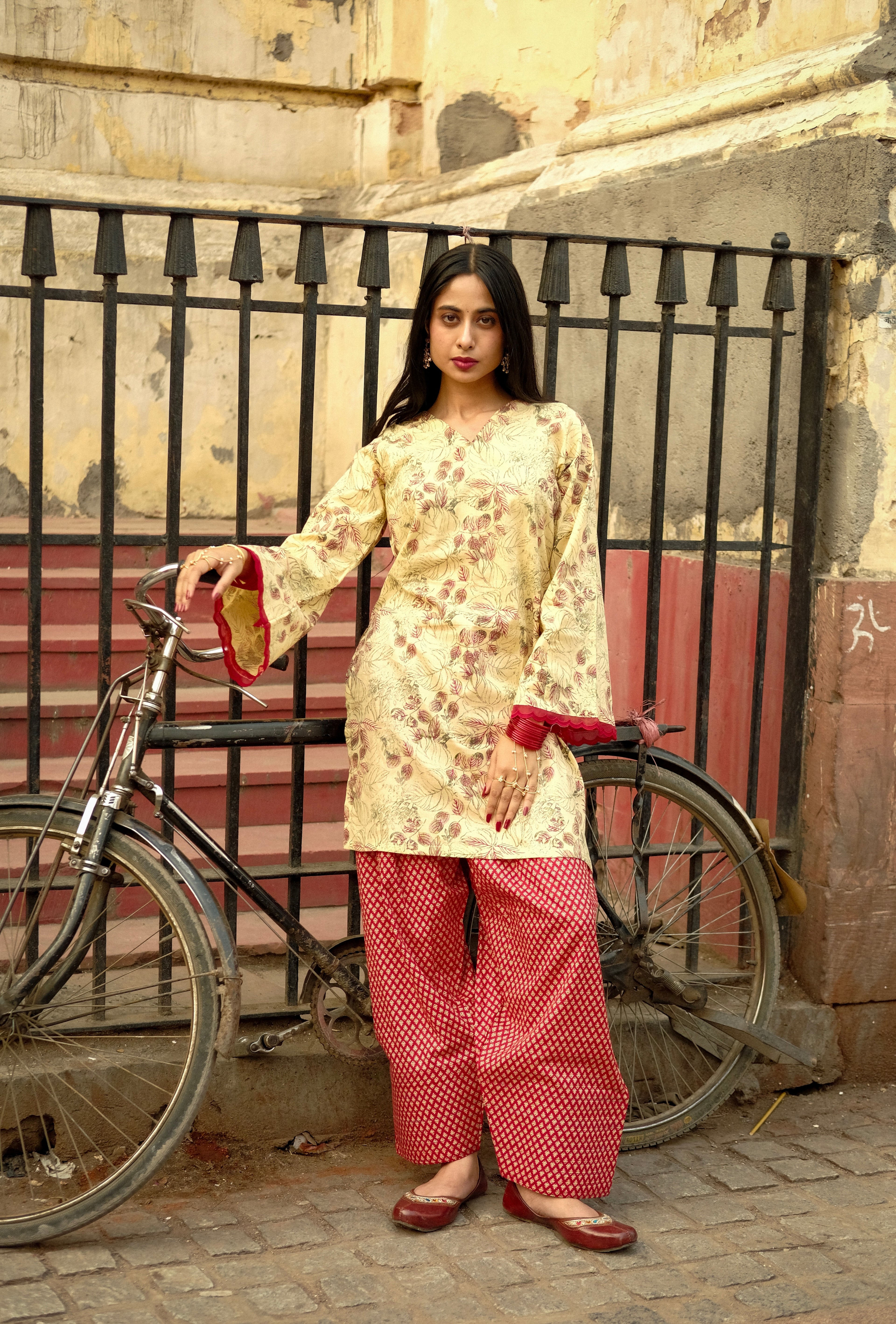 Sehr Butter Floral Co-ord Set