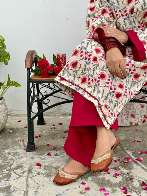 Gulnaar Kurta with Palazzo
