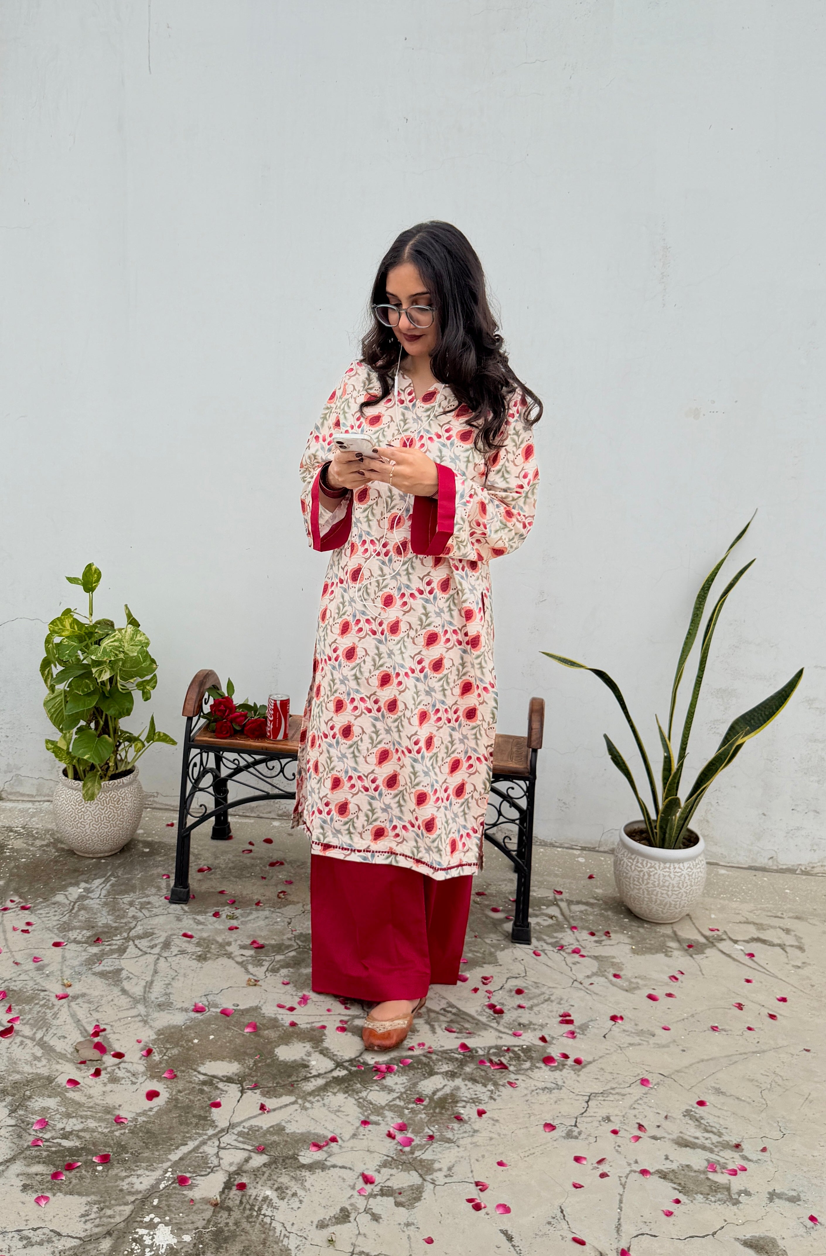 Gulnaar Kurta with Palazzo