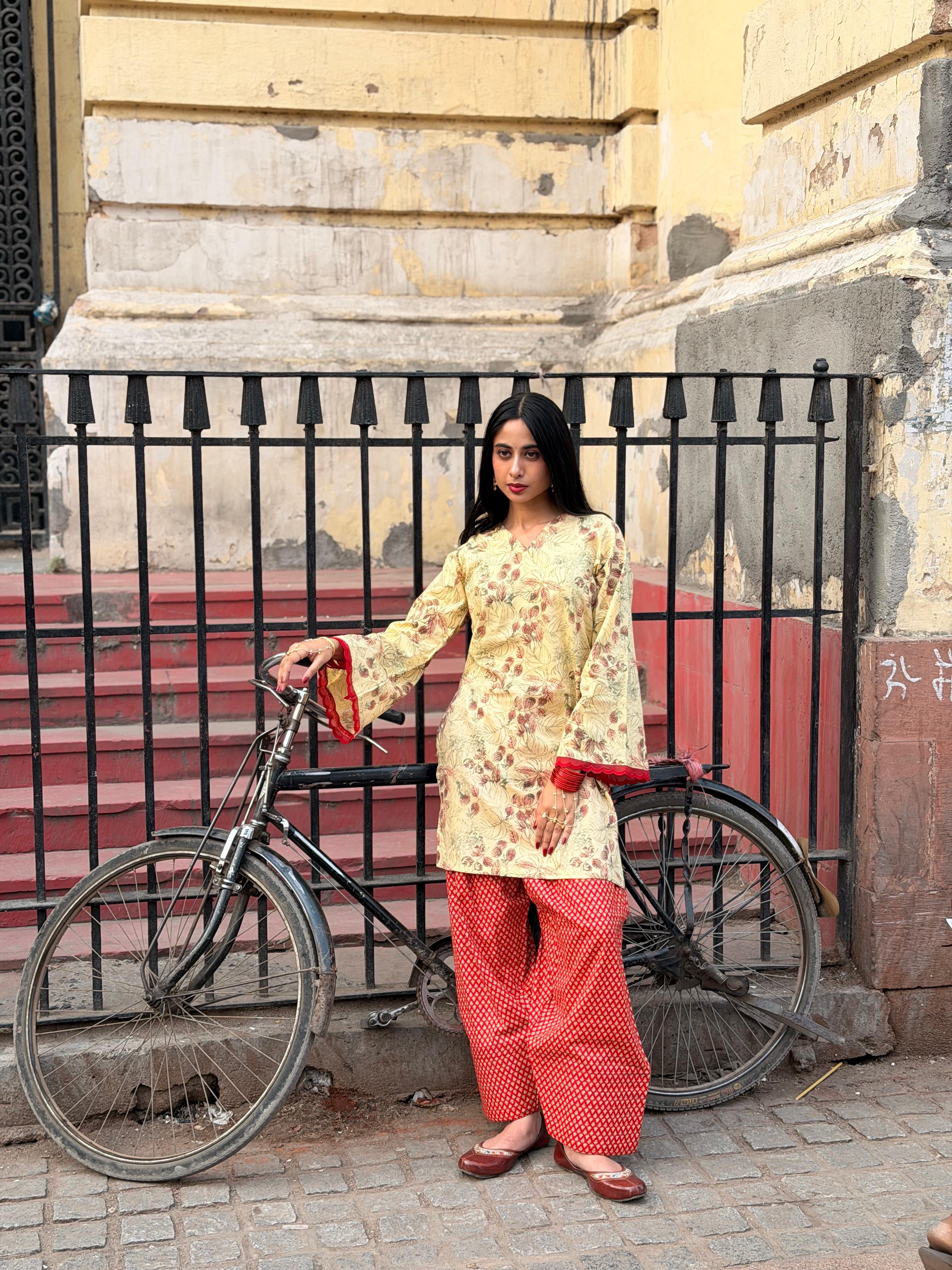 Sehr Butter Floral Co-ord Set